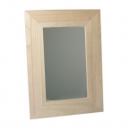 Boite bois Miroir et cadre photo